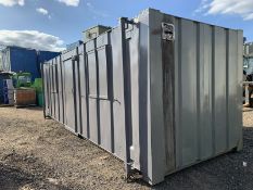 Anti Vandal Steel Portable Office Canteen