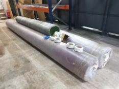 Two New Rolls of Marquee Carpet in Burgandy