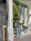 Railway Model Street Scene in plastic case