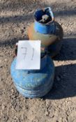 Calor Gas 4.5kg Butane bottles (full) x 2