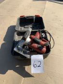 Circular saw in case with tungstan tipped blade