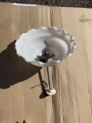 China centre light shade lamp (old vintage)