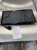 Illuminated Shop Open Sign