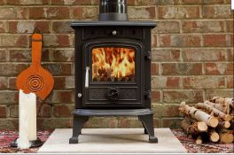 NEW BOXED 6KW CAST IRON MULTIFUEL STOVE