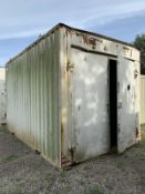 Anti Vandal Steel Portable Storage Container Workshop Car Storage