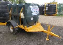 500 Gallon Towable Water Bowser Trailer