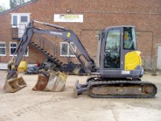 Volvo ECR50D 5150Kgs Reduced Tail Swing Midi Excavator