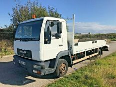 Man Beavertail Recovery Truck 7.5Tonne
