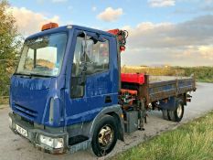 Iveco Tipper with Hiab Crane
