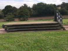 3 x Hook On & Off Beds 19ft 6 Long for hook lorry’s trailer with twist lock