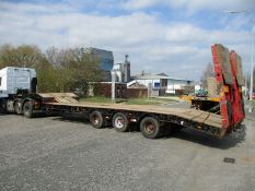 Year 2009 King GTS44/3 Low Loader Trailer