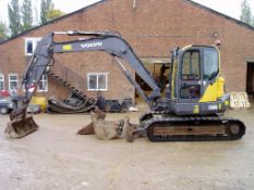 Volvo ECR88D 8890Kgs Reduced Tail Swing Midi Excavator