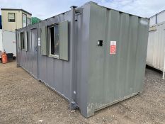 Site Office Portable Cabin Drying Room Welfare Unit Anti Vandal Steel Building