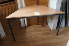 x 3 hexagonal meeting tables