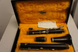 Clarinet in carry case