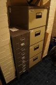x 3 Filing Cabinets