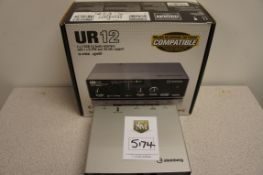 UR12 2 x 2 USB 20 Audio Interface