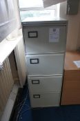 Metal filing cabinet