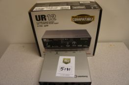 UR12 2 x 2 USB 20 Audio Interface