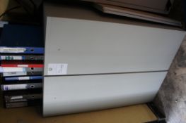 x 2 metal filing cabinets
