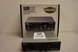 UR12 2 x 2 USB 20 Audio Interface