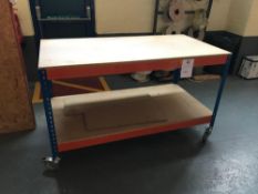 Wheeled Work Bench 1530 mm x 770 mm x 920 mm
