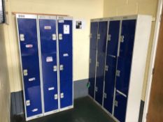 Metal Lockers Some With Keys