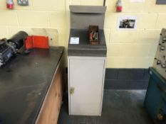 Metal Cupboard and Contents