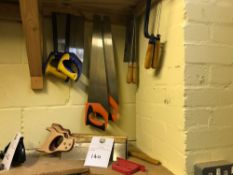 Assorted Hand Saws