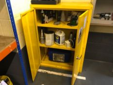 Two Door Hazardous Substance Storage Cabinet