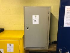 Metal Cupboard To Include Contents