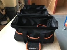 3x Magnusson Tool Bags, to Include Tools