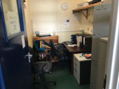 Loose & Removable Contents of Room, to Include Lockers and Desk