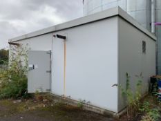 GRP Modular portable building HALL AND KAY FIRE INGINEERING