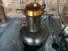 NEW INDUSTRIAL STYLE WINE RACK/CABINET BAR AND ASH TRAY