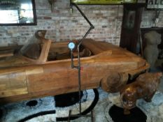 BRAND NEW BOXED PIPEWORK RETRO TALL LAMP