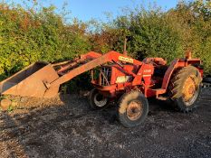 International 454 Tractor with Quicki 2000 Loader