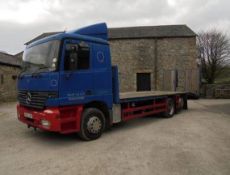Mercedes Actros 2535 Beavertail Plant Lorry