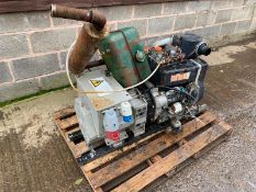 Newage 25KVA Lombardini 2 cylinder diesel generator