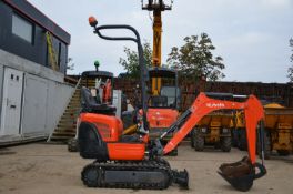 Kubota K008-3 Micro Excavator