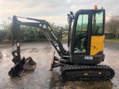 Volvo ECR25D Mini Digger