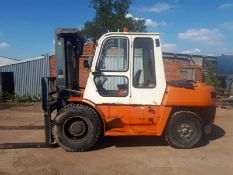 Dallian Forklift 7 Tonne Lift