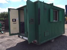 Groundhog GP360 Anti Vandal Steel Towable Welfare Unit