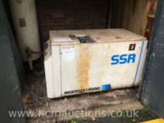 Ingersoll-Rand SSR M11 compressor and receiver