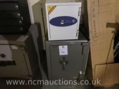 2 x Safes no keys present