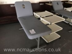 Massage bed and 2 x beauty trolleys