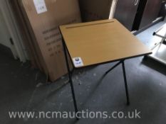 10x Scholar foldable exam desks (boxed)
