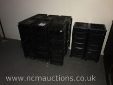 8x Beauty organisation trolleys