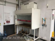 Fume extractions cabinet