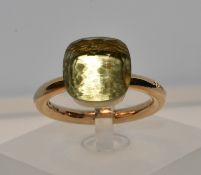 Pomellato Lemon Quartz Ring